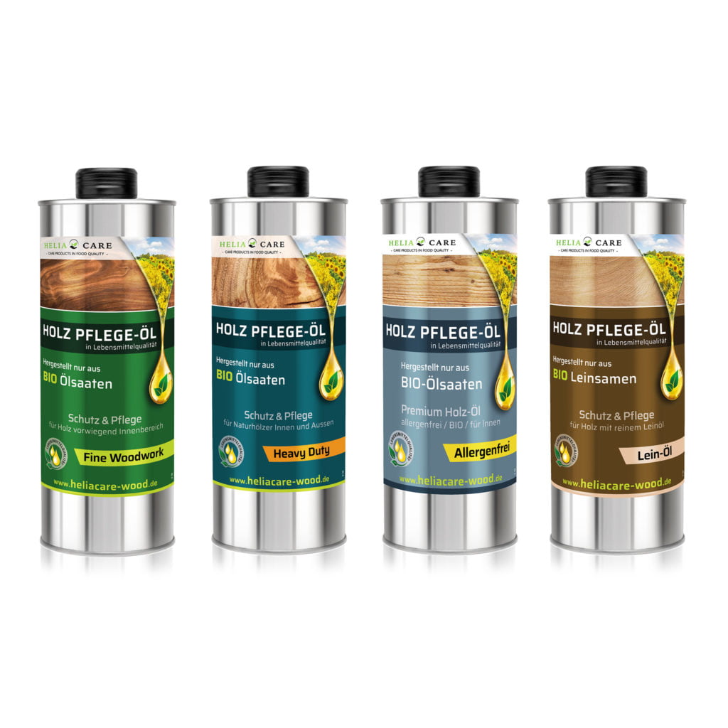 HeliaCARE wood Produkte