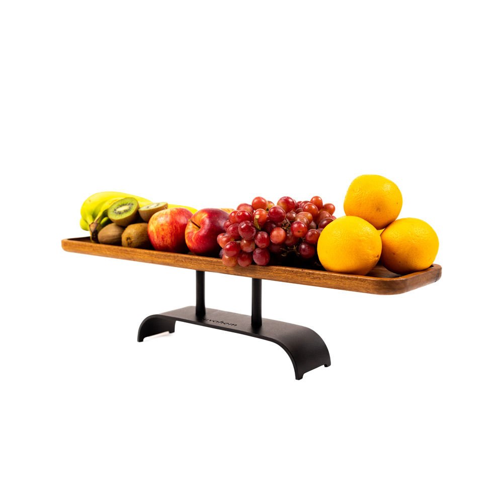 Obst auf mit HeliaCARE behandeltem Juvahem High Tray