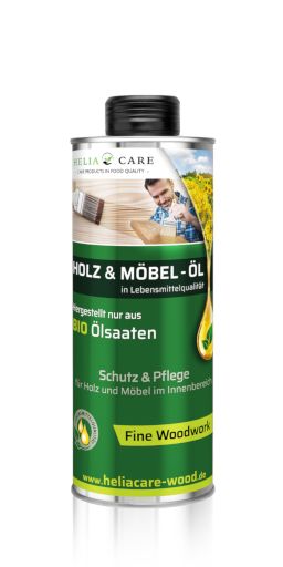 HeliaCARE Fine Woodwork - Holz & Möbel-Öl Holzpflege 500ml Dose