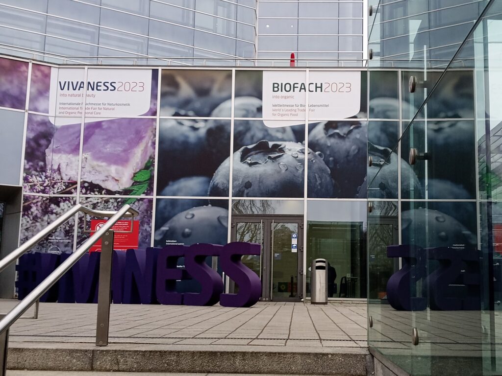 Messe Eingang BIOFach