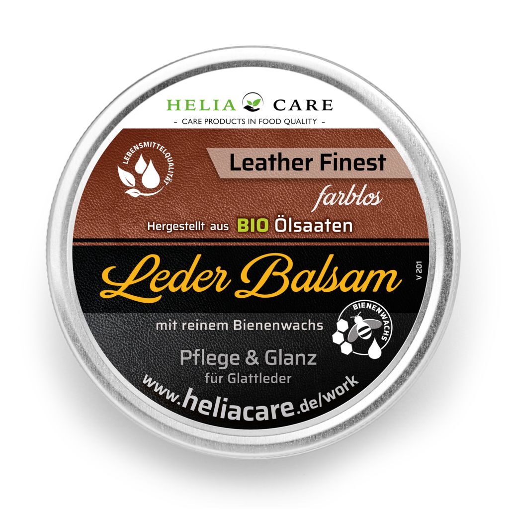 HeliaCARE Lederbalsam aus BIO Rohstoffen